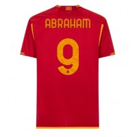 Camisa de time de futebol AS Roma Tammy Abraham #9 Replicas 1º Equipamento 2023-24 Manga Curta